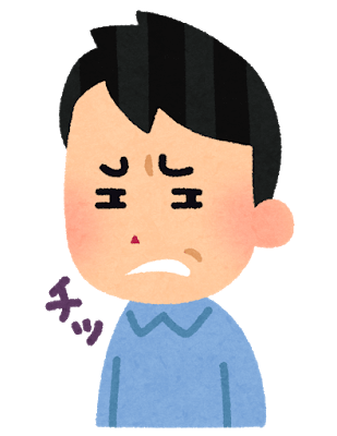 モノにあたる上司